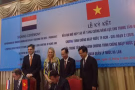Ho Chi Minh-Ville et les Pays-Bas coopèrent face aux changements climatiques
