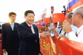 Le président chinois effectue une visite officielle au Cambodge