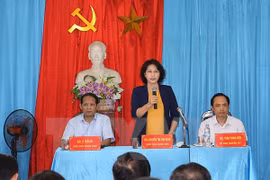 La présidente de l’Assemblée nationale Nguyen Thi Kim Ngan se rend à Bac Kan