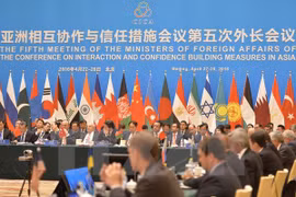 Le Vietnam à la réunion des ministres des Affaires étrangères de la CICA