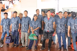 39 pêcheurs arrêtés en Indonésie rapatriés au Vietnam