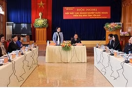 Yên Bai : rencontre printanières entre les autorités et les entreprises d’IDE