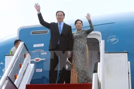 Le président Tran Dai Quang effectue une visite officielle à Cuba