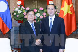 Le chef de l'Etat reçoit le vice-président de l'Assemblée nationale laotienne