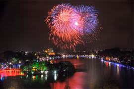 À Hanoi, le réveillon du Nouvel An lunaire sera illuminé par des feux d'artifice 