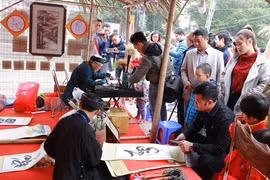 Bientôt la Fête printanière de la calligraphie 2018 à Hanoï