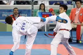 Ouverture du 7e Championnat de karaté d'Asie du Sud-Est à Bac Ninh