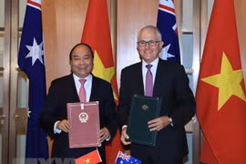 Activités du Premier ministre Nguyên Xuân Phuc en Australie