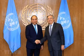 Le Premier ministre Nguyen Xuan Phuc rencontre des dirigeants de l’ONU
