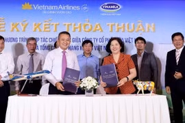 Coopération stratégique entre Vietnam Airlines et Vinamilk