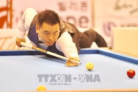 Championnats d’Asie de billard carambole: les ​Sud-coréens dominent à trois bandes