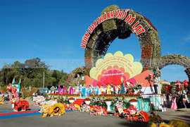 Balade dans les allées du 7e Festival des fleurs de Da Lat