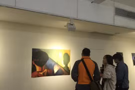 Une exposition d'art révèle la vie des autistes