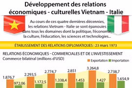 Développement des relations économiques - culturelles Vietnam - Italie
