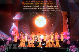 Activités en l’honneur du 2.562e anniversaire de Bouddha à Ho Chi Minh-Ville 