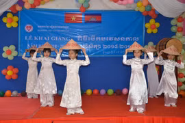 Rentrée scolaire 2018-2019 des enfants des Viet kieu à Phnom Penh