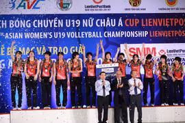 Le Japon remporte le tournoi de volley-ball féminin U19 d'Asie