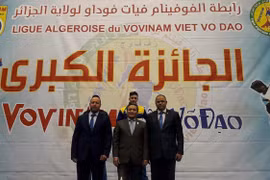 Le premier tournoi Grand Prix - Vovinam Viet Vo Dao en Algérie 