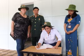 Une délégation de l’Union des jeunes communistes de Cuba à Quang Tri