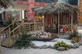 Un espace du Têt d’antan à Hanoï
