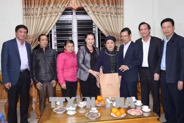 Nguyen Thi Kim Ngan formule ses vœux du Têt à Ha Giang