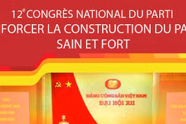 12e Congrès national du Parti: renforcer la construction du Parti sain et fort