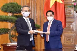 Le Premier ministre Pham Minh Chinh reçoit l'ambassadeur du Japon Yamada Takio