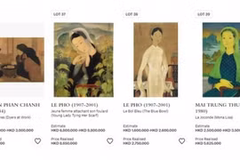 Une œuvre du peintre vietnamien Le Pho vendue pour plus de 1,1 million de dollars 