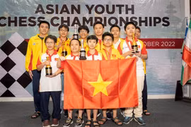 Le Vietnam termine premier aux Championnats d'Asie d'échecs de la Jeunesse 2022