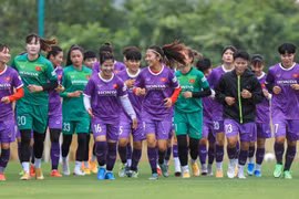 L'équipe nationale de football féminin part pour un entraînement en France