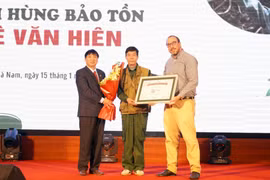 Un deuxième Vietnamien reçoit le titre de Disney Conservation Hero