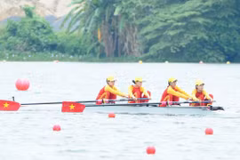 SEA Games 31: le Vietnam remporte deux médailles d'or en aviron