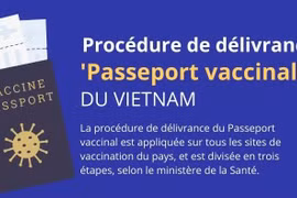 Procédure de délivrance du "Passeport vaccinal" du Vietnam