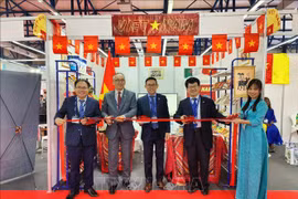 La cérémonie d'inauguration de la 55e Foire internationale d'Alger 2024. Photo: VNA