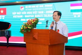 Le président de l'Association d'amitié Vietnam-Hongrie Vu Hoang Linh. Photo: thoidai.com.vn