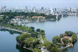 Une vue de Hanoï. Photo: VNA