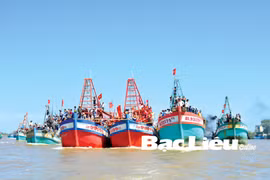 Bac Liêu respecte la réglementation de la pêche hauturière