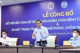 Le Vietnam lance la Télésanté et le Centre technologique de contrôle du Covid-19