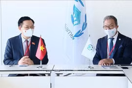 Le président de l’AN rencontre le président de l’UIP