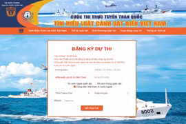 De nombreux Vietnamiens participent au concours de connaissance sur les gardes-côtes