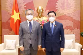 Le président de l’AN reçoit l'ambassadeur du Japon