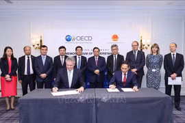 Le Premier ministre Pham Minh Chinh reçoit le secrétaire général de l'OCDE