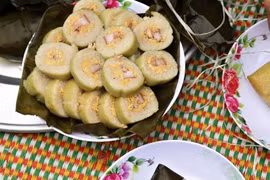 Petite histoire du bánh chưng du village de Hùng Lô
