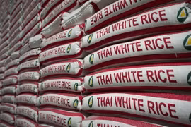 Les exportations thaïlandaises de riz face au désavantage des prix