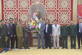Renforcement de l’amitié entre le Laos et Nghe An
