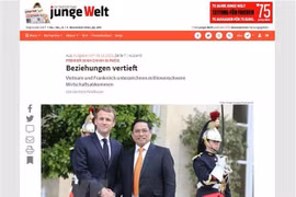 Un journal allemand souligne la visite du Premier ministre Pham Minh Chinh en France