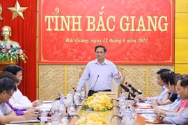 Le Premier ministre exhorte Bac Giang à promouvoir le développement durable