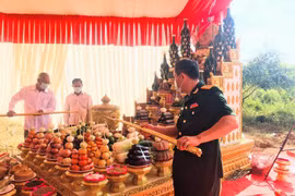 Mise en chantier d’un monument de l'amitié Vietnam-Cambodge