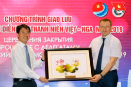 Clôture du premier forum de la jeunesse Vietnam-Russie en 2019
