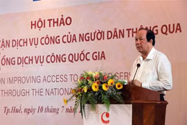 Séminaire sur la promotion de l’accès aux services publics en ligne au Vietnam